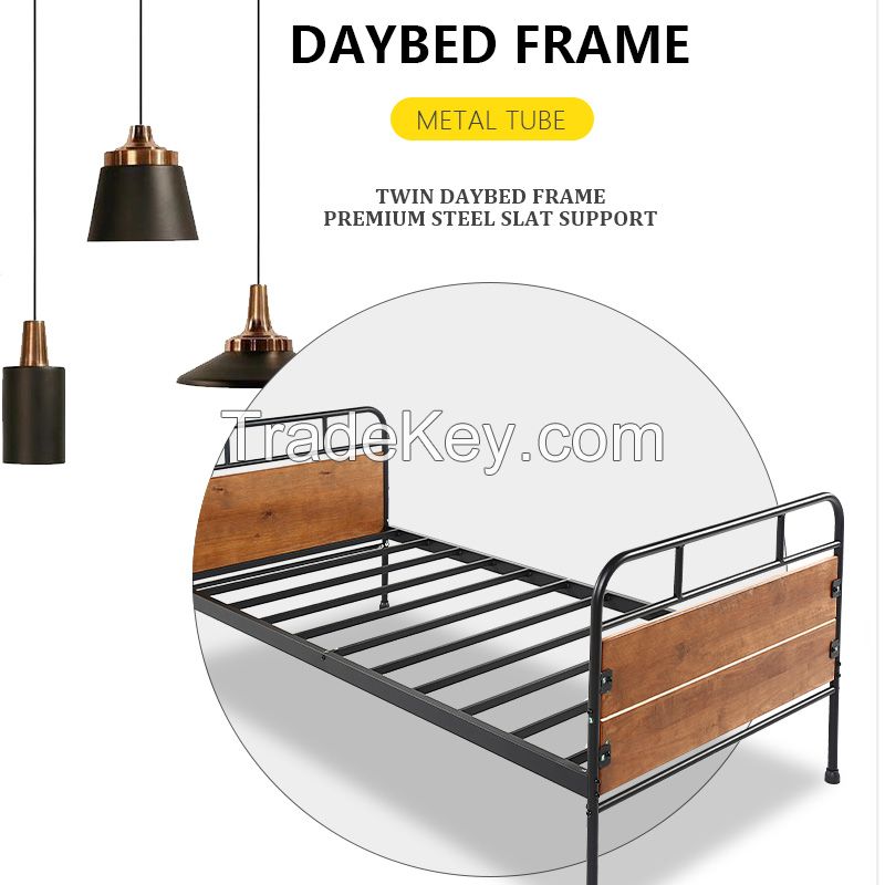 Twin Daybed Frame / Premium Steel Slat Support. Please Contact for Detailed Price