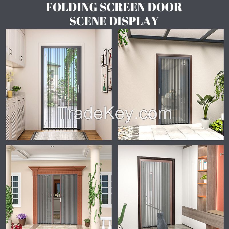 Customizable doors and windows, folding screen doors and screen windows (the price is subject to contact with the seller)
