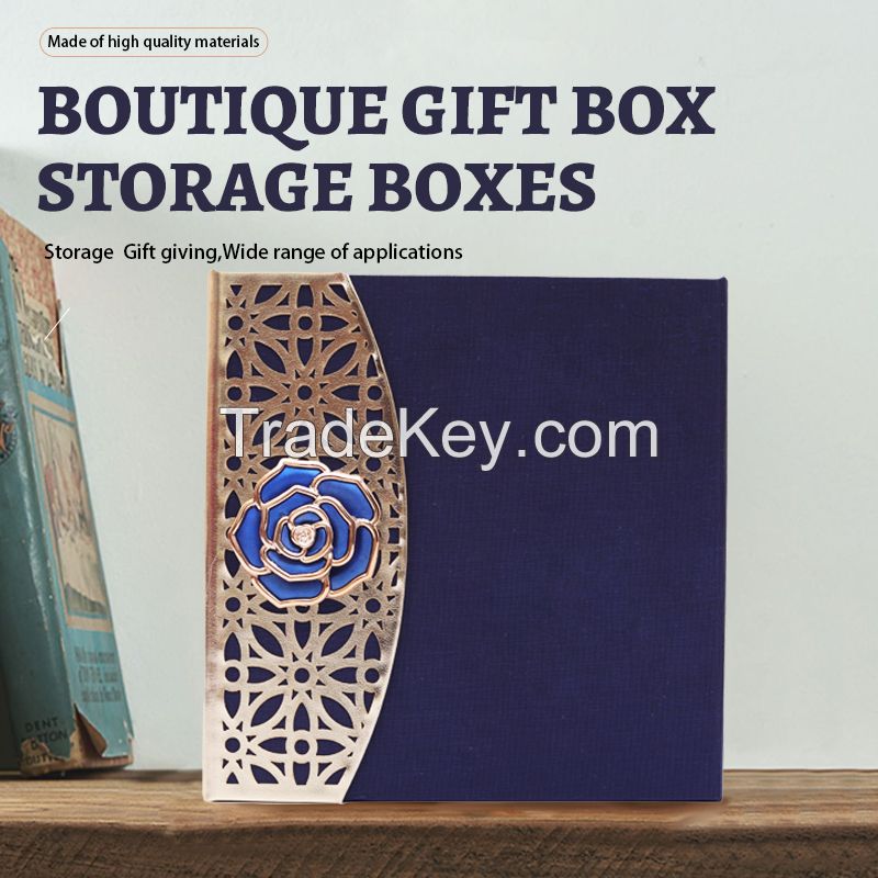 European and American Middle Eastern style festivals, weddings and other festivals and food packaging gift boxes, fashionable and atmospheric, can be used to package chocolate, candy, perfume, etc.
