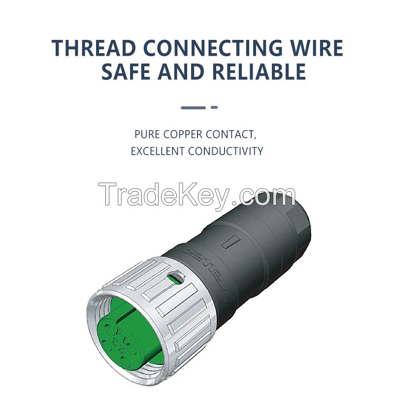 7/8 series field-mounted industrial connector connector