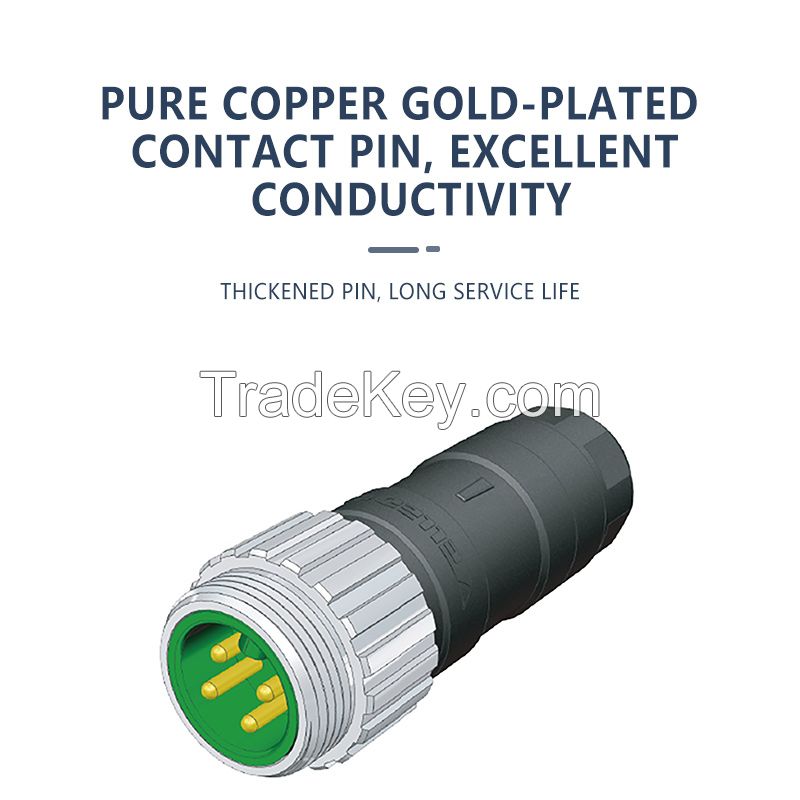 7/8 series field-mounted industrial connector connector