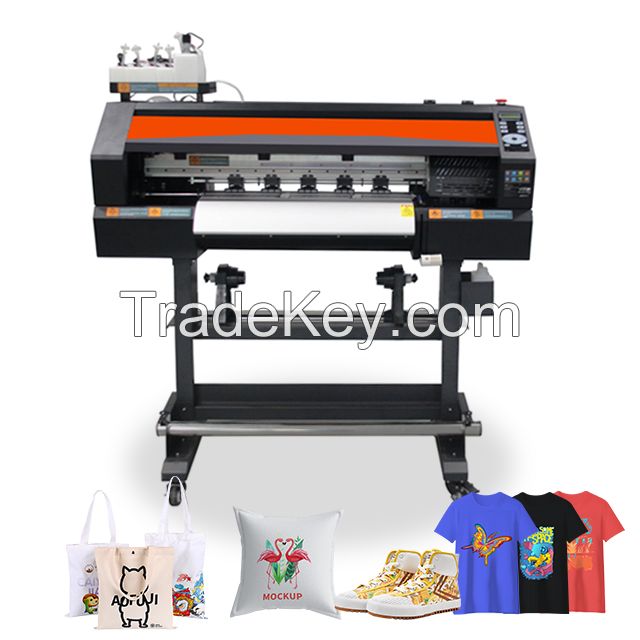 Dtf roll film printer All in One direct to film Printing Machine A1 PET roll film printer with powder shaker and drye