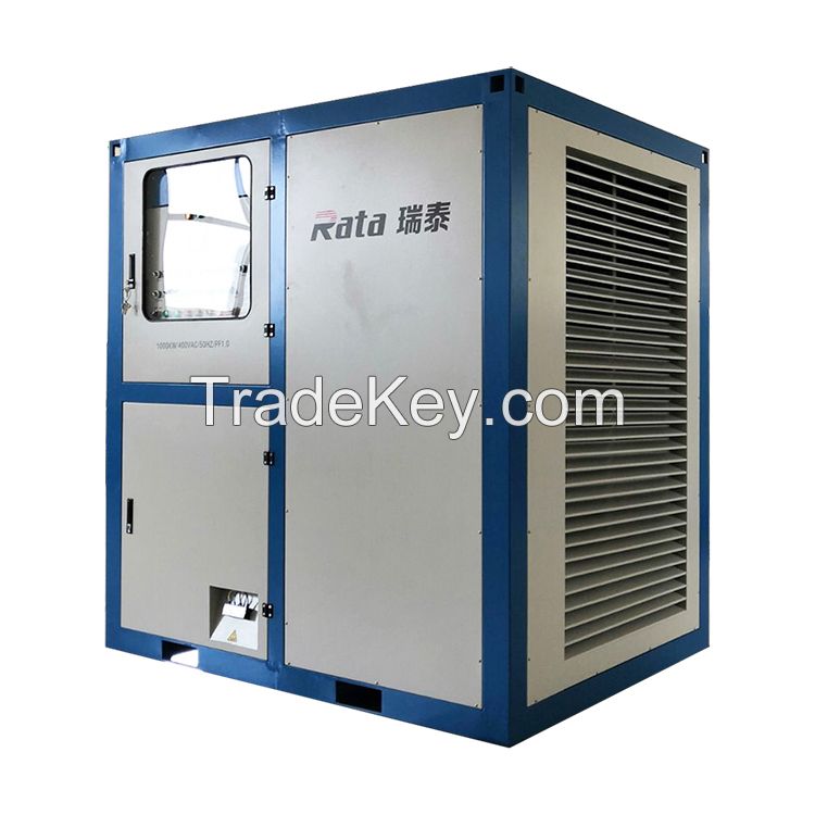 1000kW/1MW Air Cooled AC 3 Phase Resistive Load Bank for Generator UPS Power Plant Load Testing