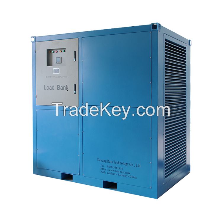 800kW Air Cooled AC 3 Phase Resistive Load Bank for Generator UPS Power Plant Load Testing