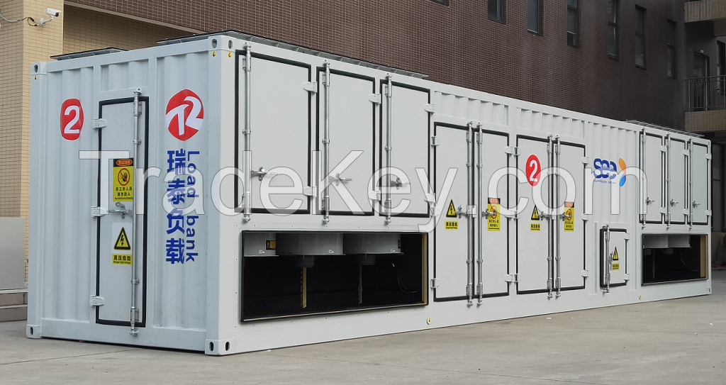 5000kW Air Cooled AC 3 Phase Resistive Load Bank for Generator UPS Power Plant Load Testing