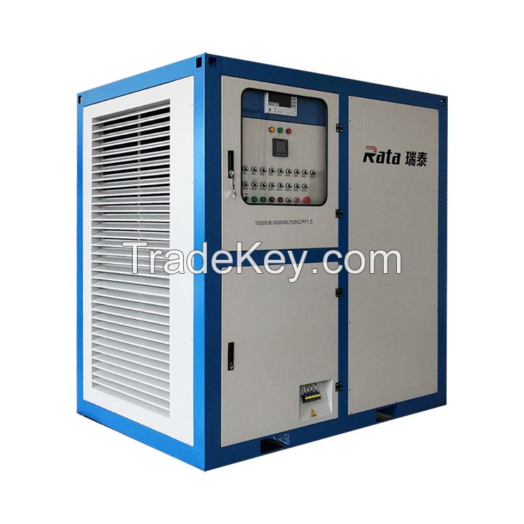 1000kW/1MW Air Cooled AC 3 Phase Resistive Load Bank for Generator UPS Power Plant Load Testing