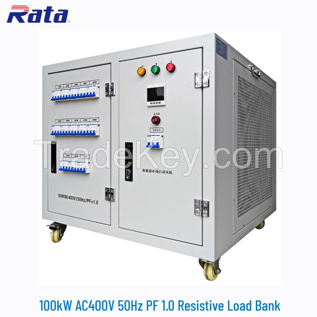 100kW~10000kW Air Cooled AC 3 Phase Resistive Load Bank for Generator UPS Power Plant Load Testing
