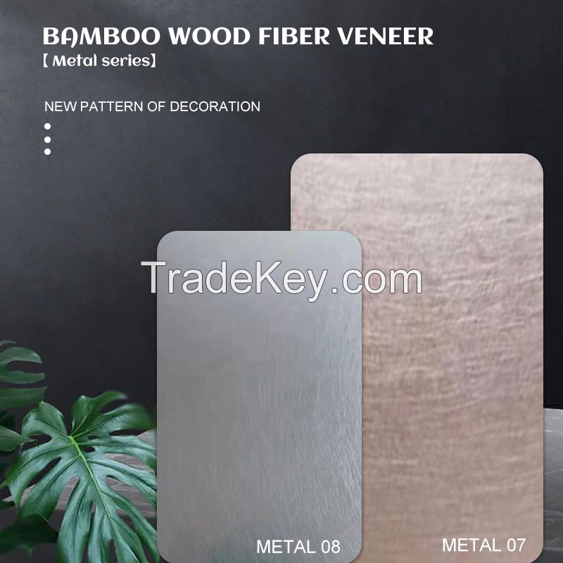 Customizable bamboo wood panel metal series interior decoration siding fiber panel (customized consulting seller)