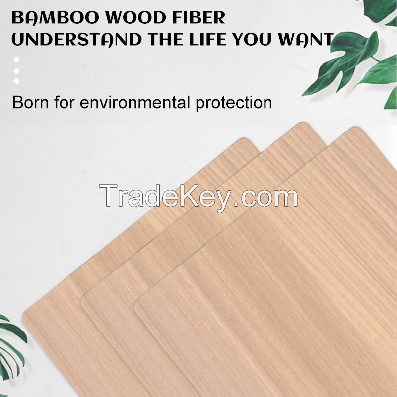 Customizable bamboo wood panel interior decoration siding fiber panel sycamore wood 6316 (customized consulting seller)