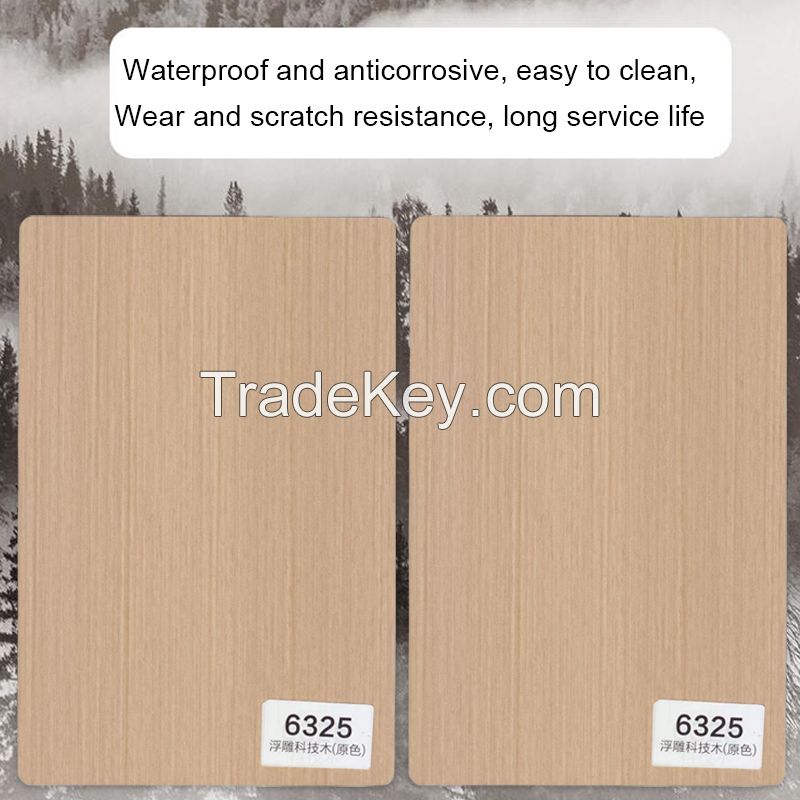 Customizable bamboo wood panel interior decoration siding fiber panel 6325 (customized consulting seller)