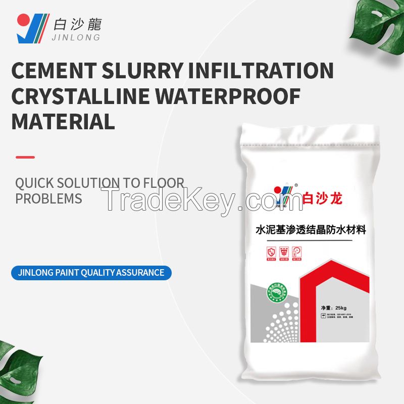 Cement based permeable crystalline waterproof material snj-13