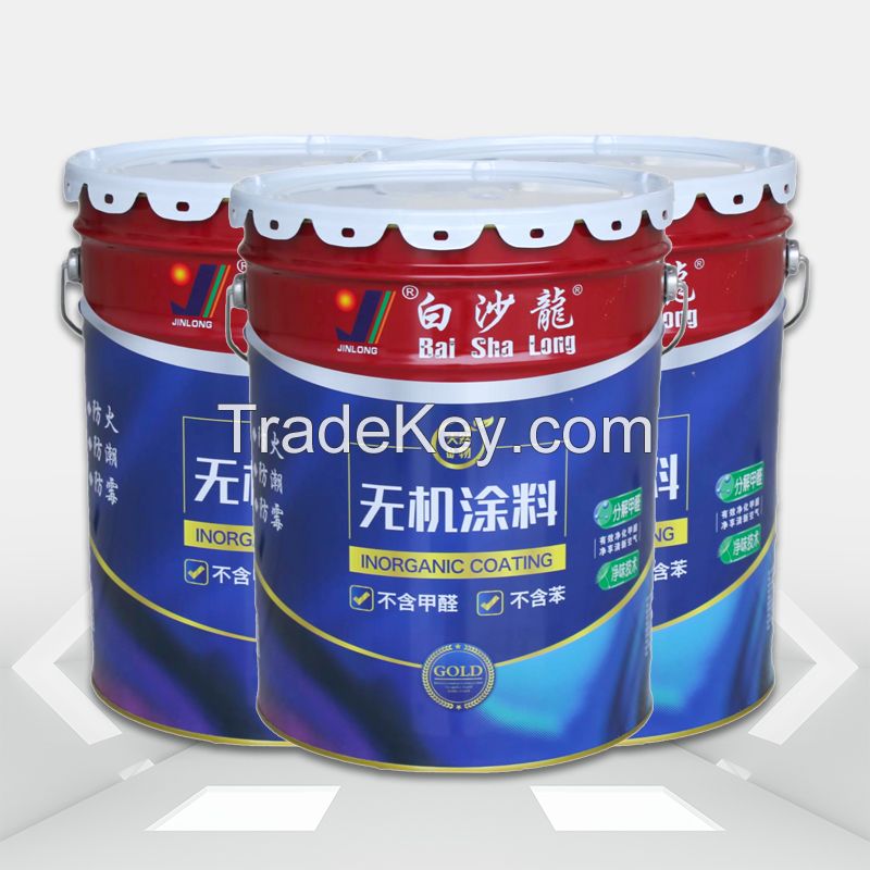 Bai Shalong Inorganic fireproof coating wj-13 25kg natural mineral
