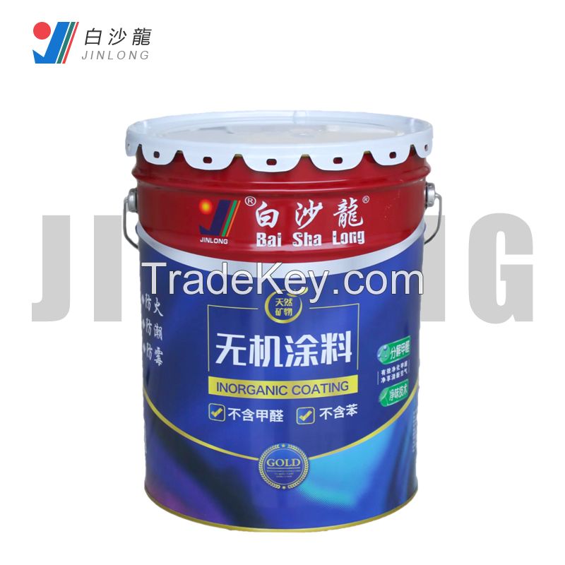 Bai Shalong Inorganic fireproof coating wj-13 25kg natural mineral