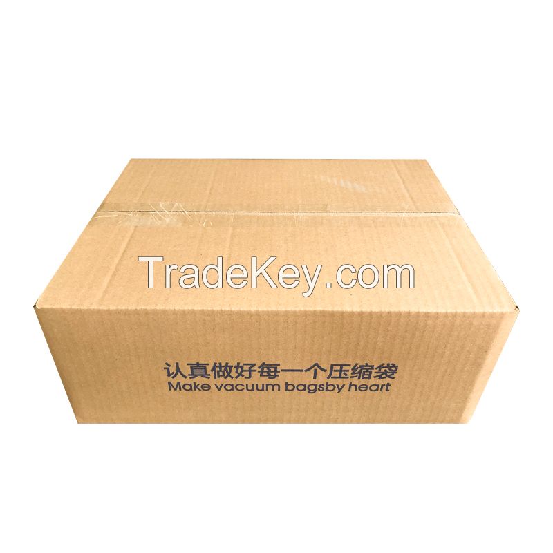 Watermark 3-layer carton packaging box packaging box fruit storage box moving carton express packaging customization