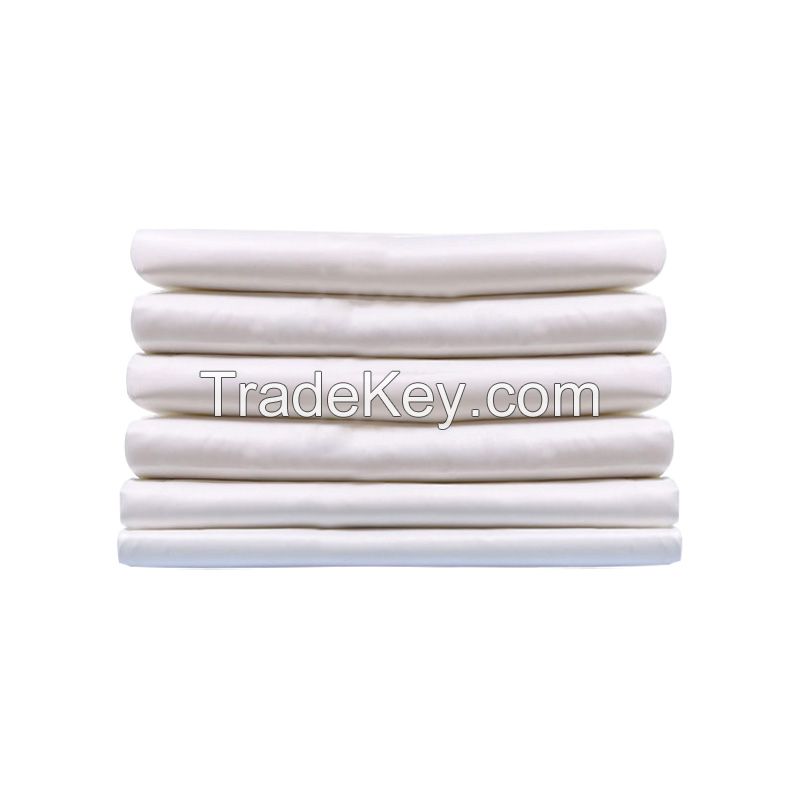  Polyester cotton plain printed bleached dyed fabric