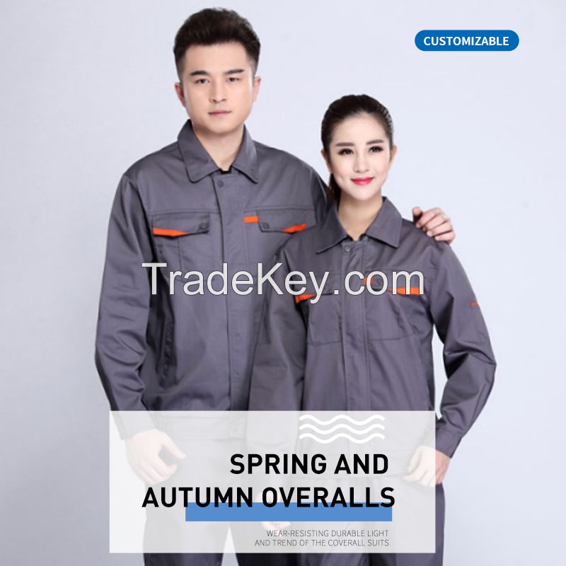 Spring and autumn work clothes(product support customization)