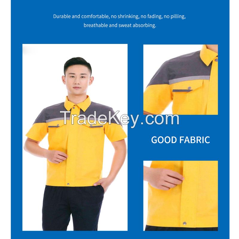 Summer work clothes(product support customization)