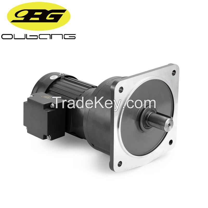 Foot Mount Shaft Dia 18mm 22mm 28mm 32mm 40mm 50mm 100W to 3700W 3 Phase Helical Small AC Electric Gear Motor