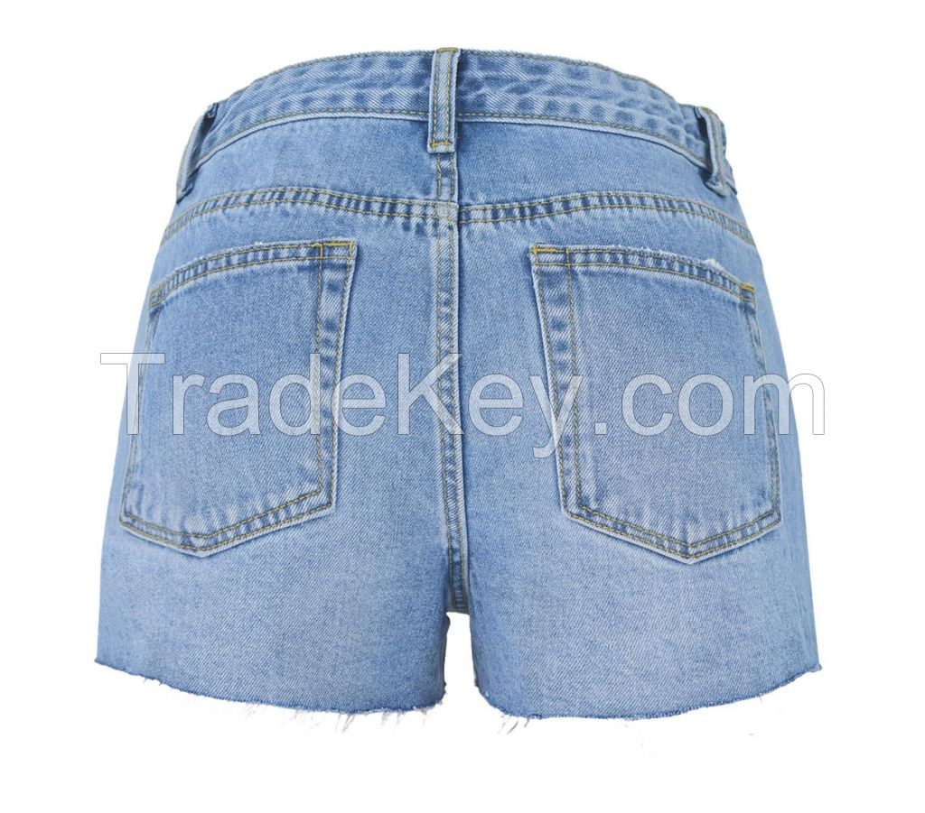 ladies short denim pants jeans shorts high waist shorts summer shorts jeans ripped jeans