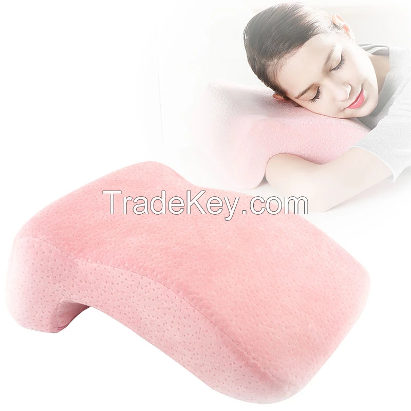 Desk Nap Pillow Seven-shaped Memory Foam Cervical Noon Nap Pillows Slow Rebound For Office Table School Desk Cushion Neck Pillow