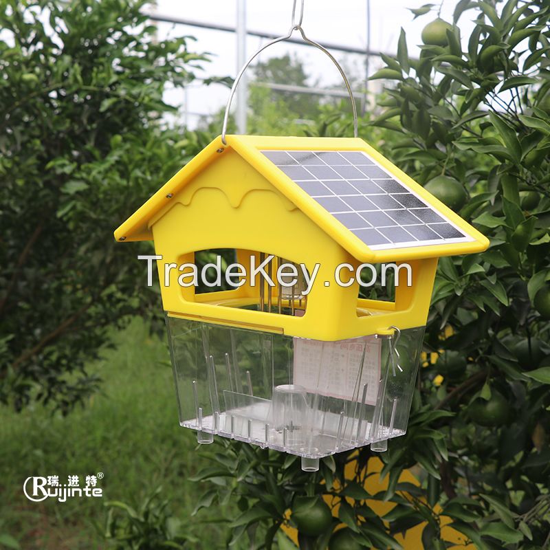 Mini insecticidal lamp E-Shock Type/Sticky board Type Built in battery, 100 wh 12Vï¼ˆAHï¼‰3.7V 5ah