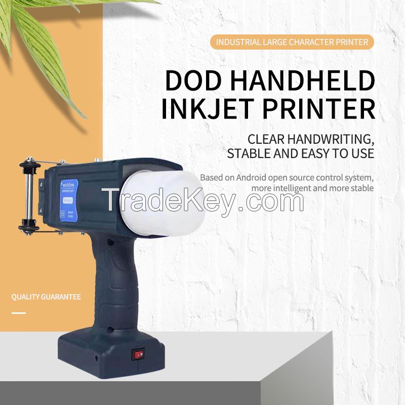 DOD Handheld Inkjet Printer for Industrial Production