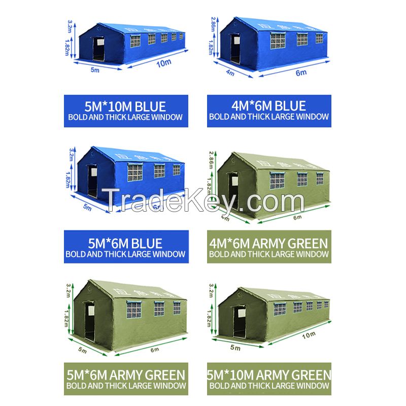 Outdoor emergency rescue tent flood control command equipment civil tent for earthquake and flood relief