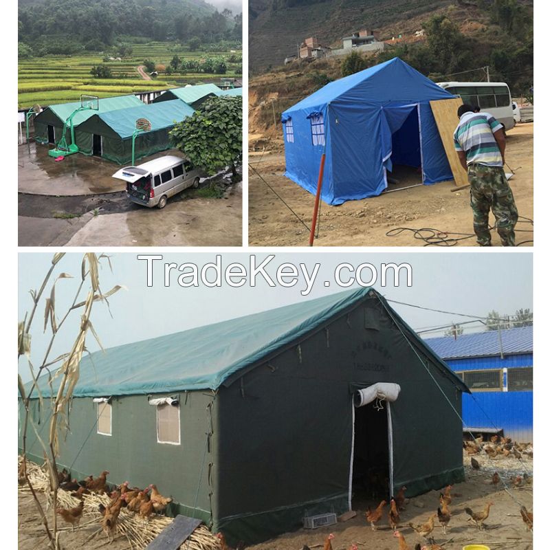 Civil tent outdoor large tent construction tent rainproof