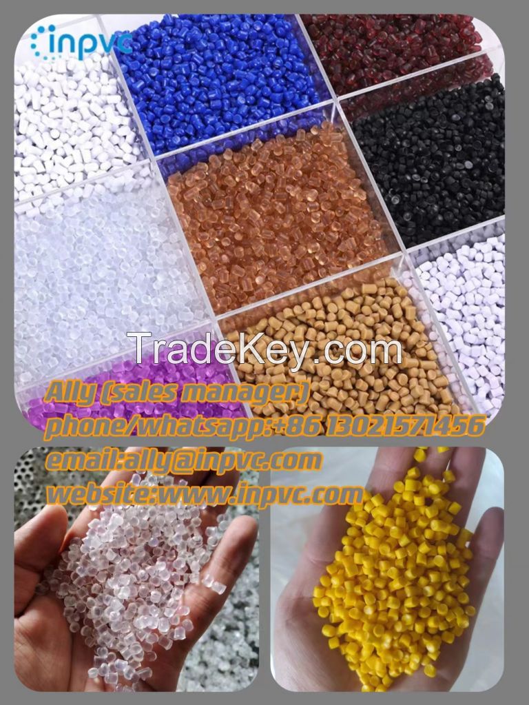 Hot sale China PVC compounds PVC granules for pipe fittings