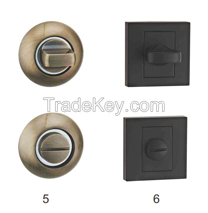 High quality simple design zinc alloy door lock accessory handle