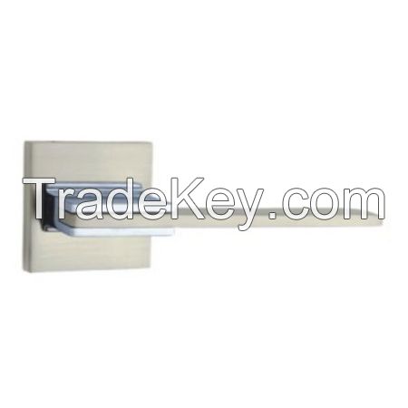 High quality simple design zinc alloy door lock accessory handle