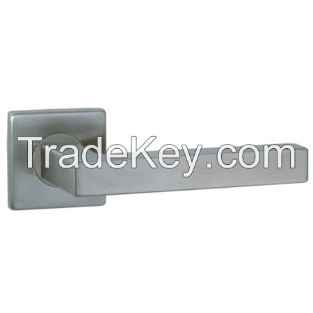Square Stainless Steel Door Handle 19mm thick