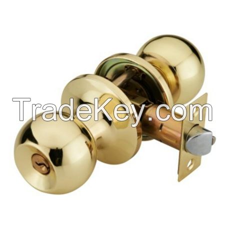 Tubular Door Knob Key Lock