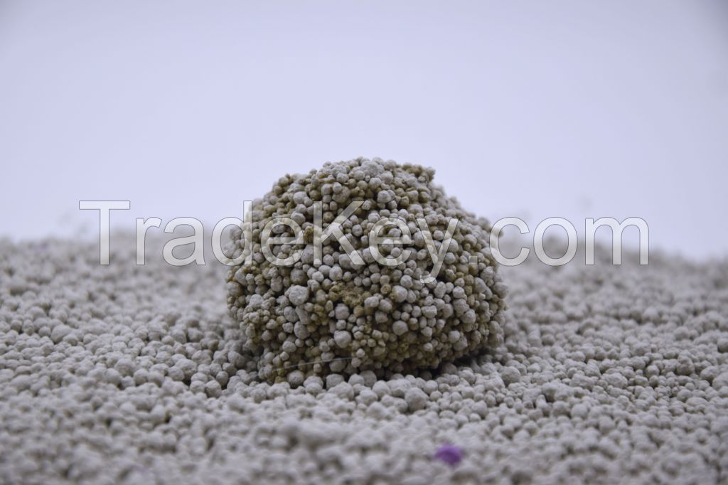 Dust free quick clumping ultra odor control bentonite cat litter cat sand