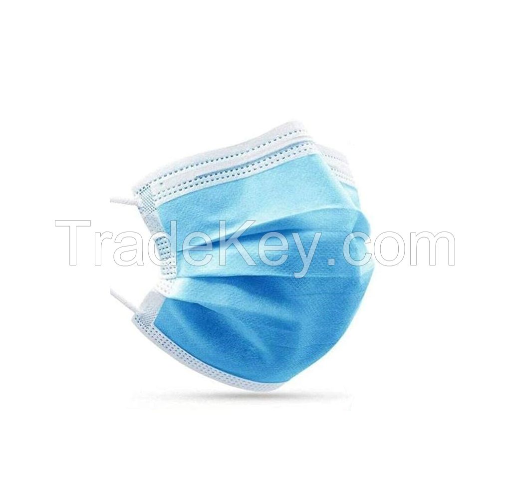 Soft skin care disposable face mask non-woven protection mask for adult