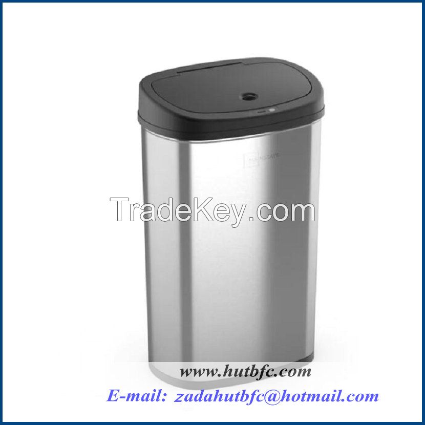 Cans,Mainstays 13.2 Gallon Trash Can, Motion Sensor Kitchen Trash Can
