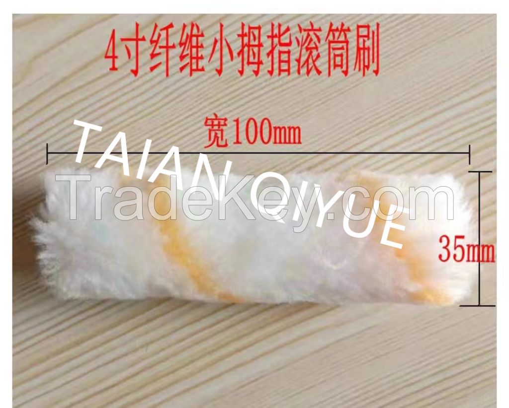 polyester thumb roller brush manufacturer factory price