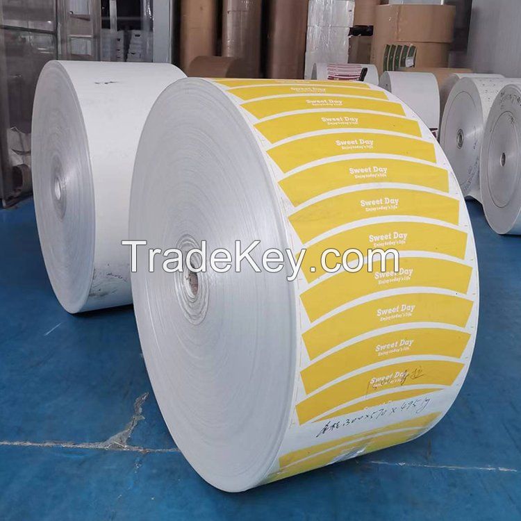 PE coated paper cupstock roll