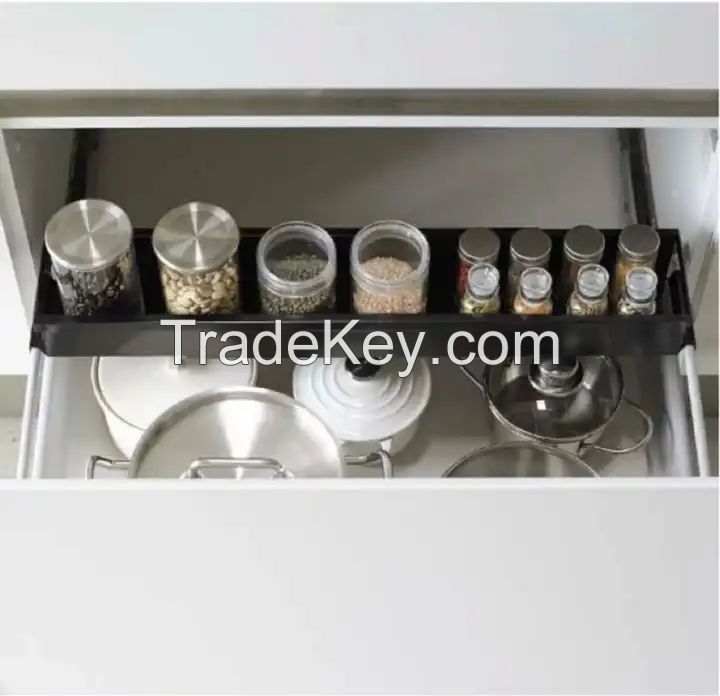 Expandable Spice Drawer Organizer for Kitchen