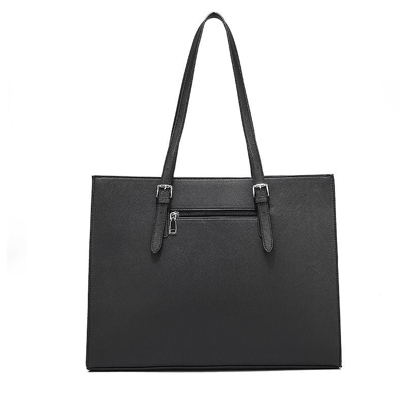 Fashion PU Leather Tote Bag Shoulder Straps Ladies Designer Leather Messenger Bag Small Lapto Bags Women