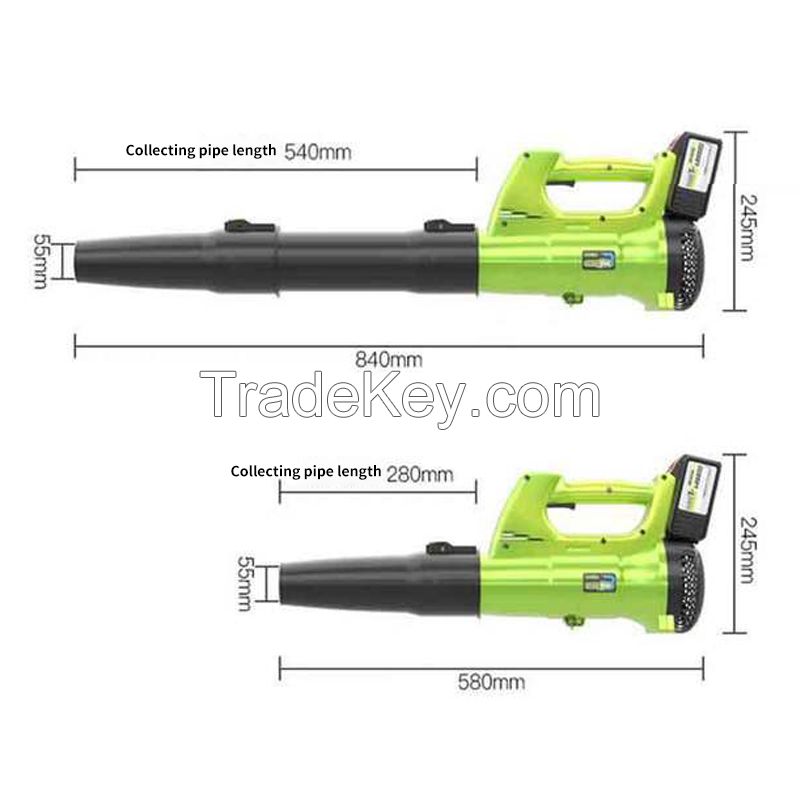 High Powerful Speed Blower Garden Leaf Snow Air Blowers 21V Portable Handheld Cordless Blower