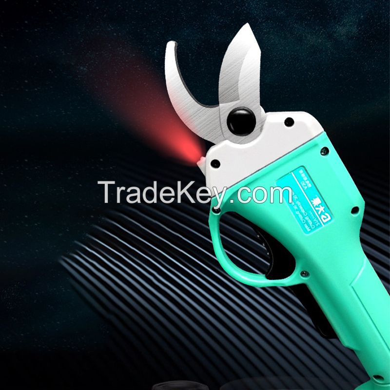 Electric Pruner Scissors Garden Tools Thick Branch Scissors Cordless Cutting Pruning Shear