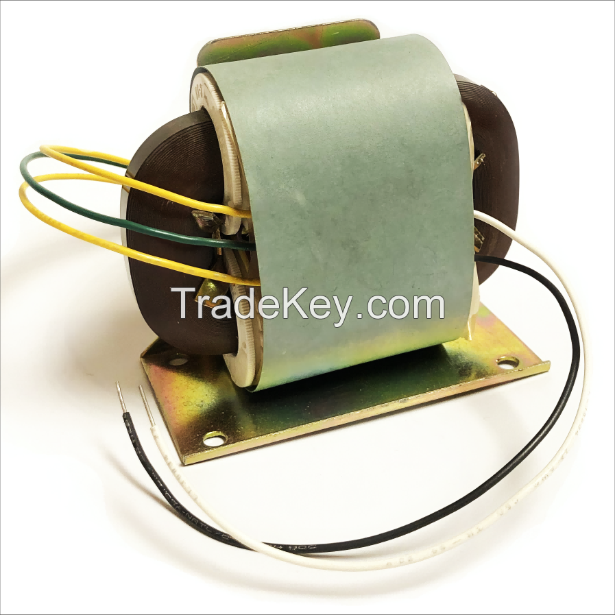High Efficiency Step Down R Transformer with Mounting Bracket
