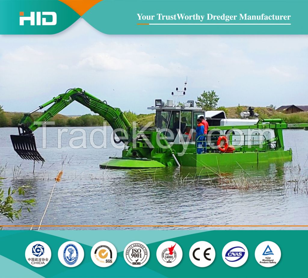 HID - Model CE-200 - Patented Amphibious Multipurpose Dredger Machine
