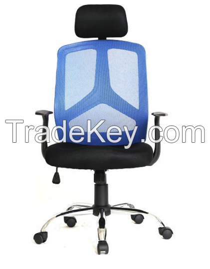 BY-8658CF new design full mesh ergonomic chair with headrest customizable multicolor home chair