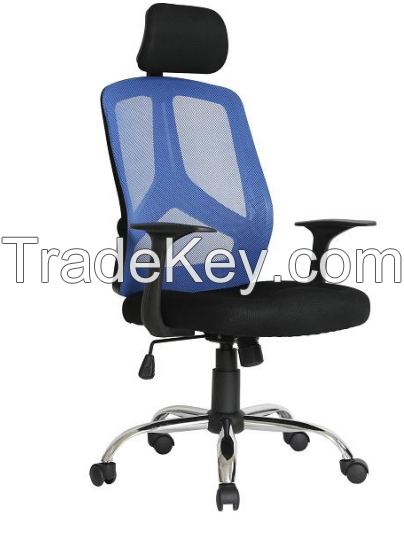 BY-8658CF new design full mesh ergonomic chair with headrest customizable multicolor home chair