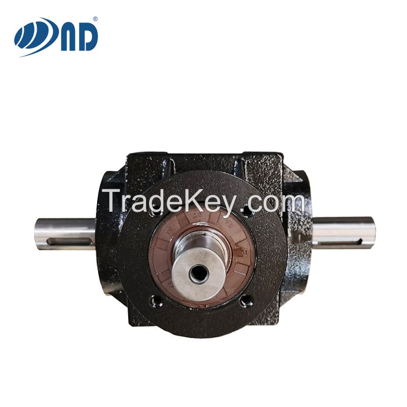 90 degree gearbox atv multiplier Bevel gear speed increasing gearbox for farming machinery