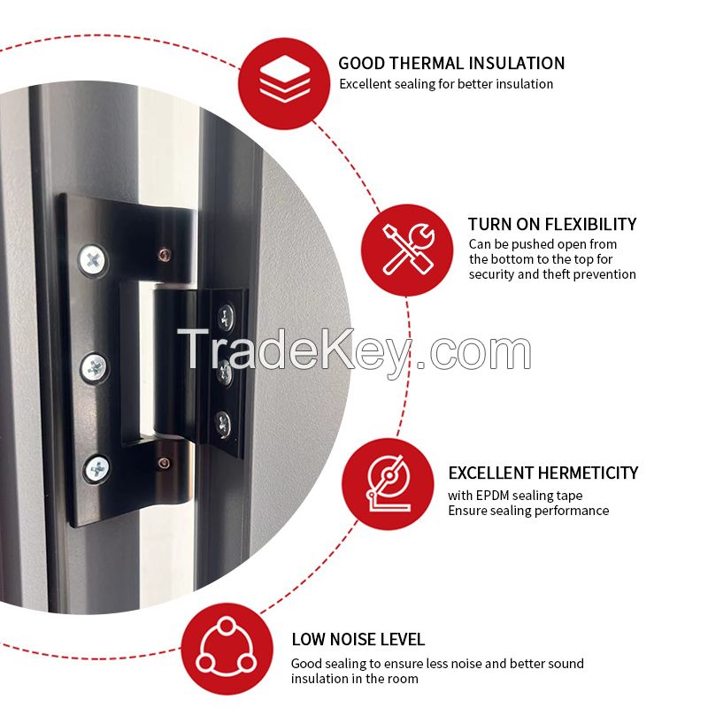 Jingcheng 70 Series Flat Door, Flat Door Ventilation Effect Is Good, Customized Products