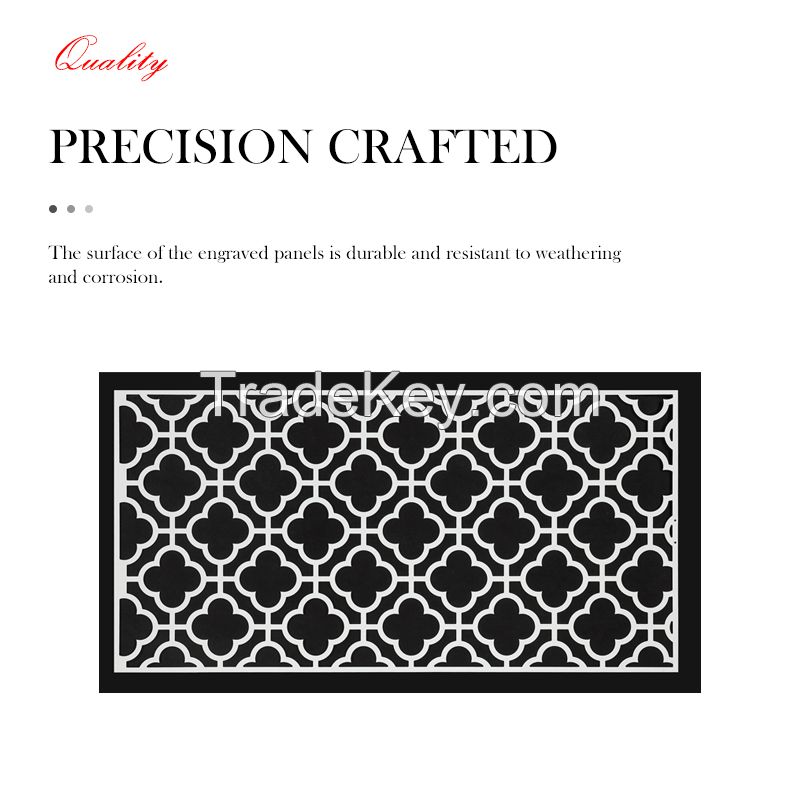 Senchun Partition Carving Window Decorative Screen Partition Customized Products
