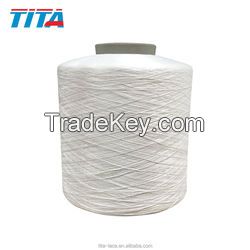 100% polyester twisted yarn warp yarn FDY 90d/36f 600 tpm semi dull raw white